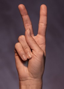 Two fingers